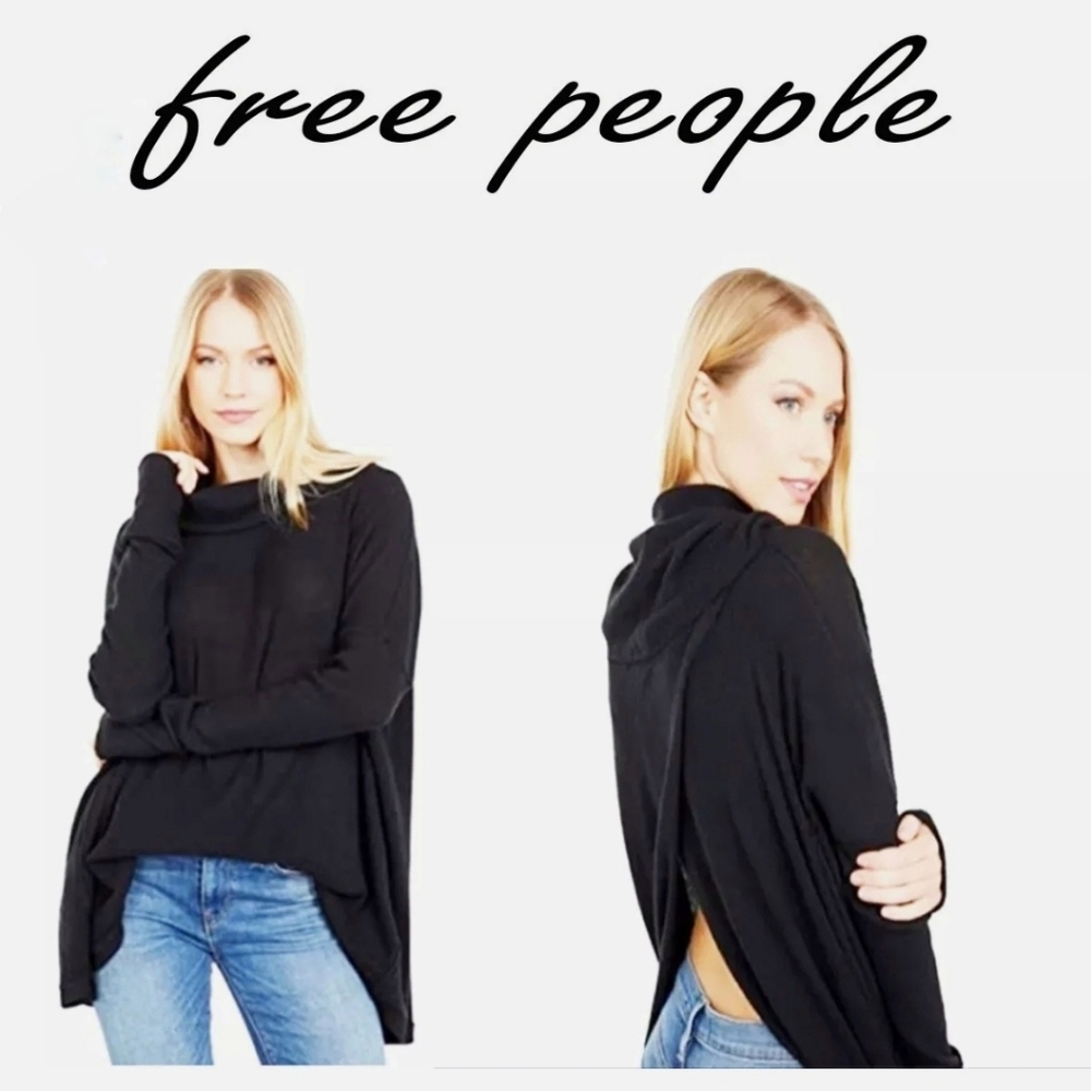 NWT Free People Oversized Thermal Juicy Cowl Neck Sweater MSRP$124 or $8…